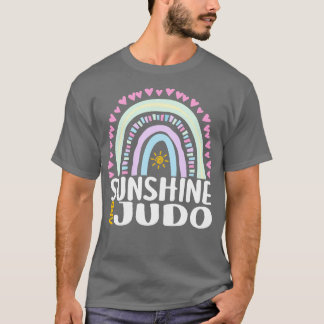 Sunshine und Judo Niedliches Regenbogengeschenk fü T-Shirt