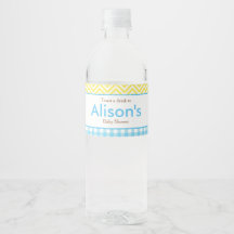 Sunshine und Lemonade Blau und Gelb