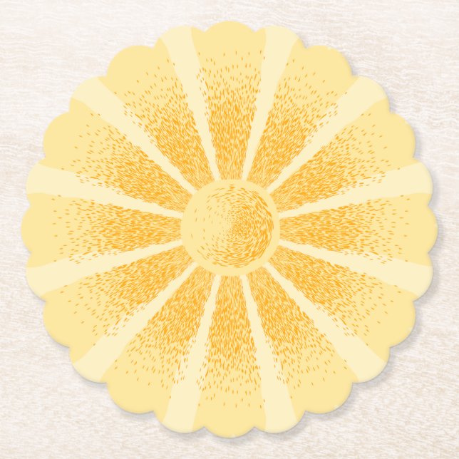 Sunshine Untersetzer (Vorderseite)