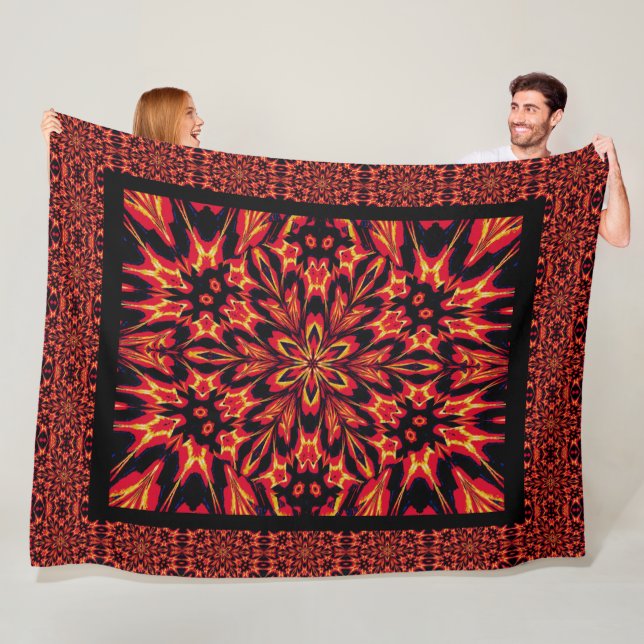 Sunshine Vergget-Me-Nots Fleecedecke (Beispiel)