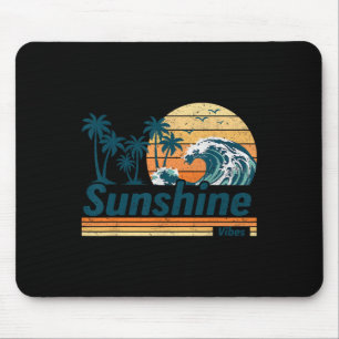 Sunshine Vibes Group Matching Family Vacation Summ Mousepad