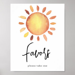 Sunshine Vielen Dank / Favoriten Poster