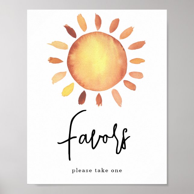Sunshine Vielen Dank / Favoriten Poster (Vorne)