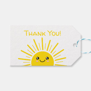 Sunshine Vielen Dank Geschenkanhänger