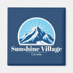 Sunshine Village Canada Skigebiet Souvenirgeschenk Magnet