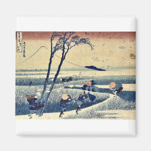 Sunshu ejiri durch Katsushika, Hokusai Ukiyoe. Magnet