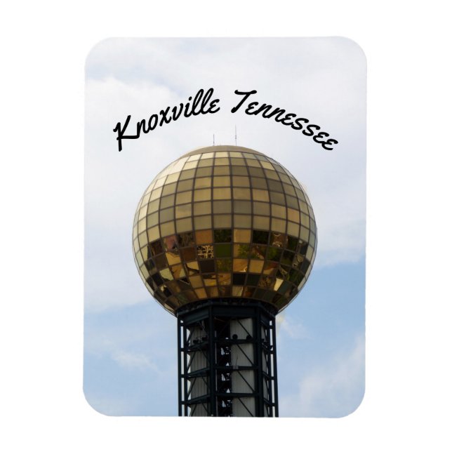 Sunsphere Knoxville Tennessee Magnet (Vertikal)