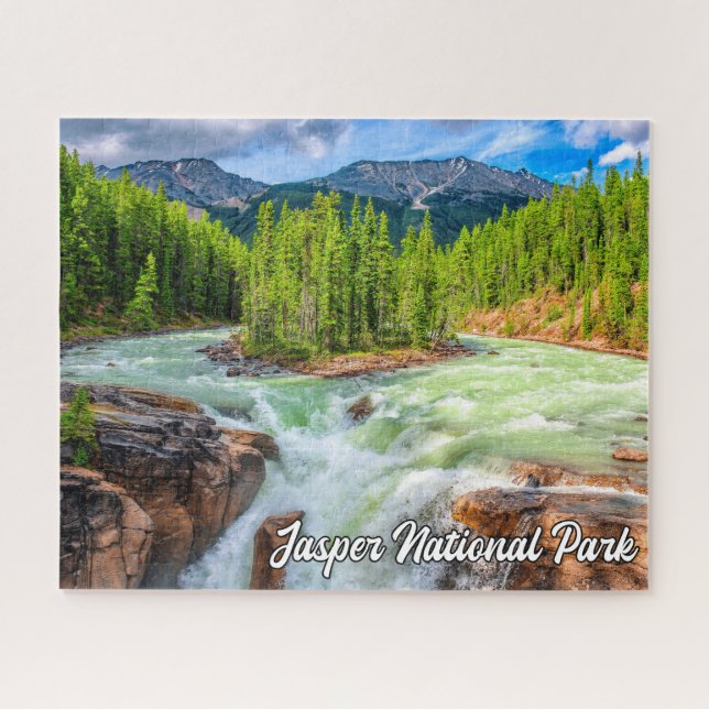 Sunwapta Falls, Jasper Nationalpark (Horizontal)