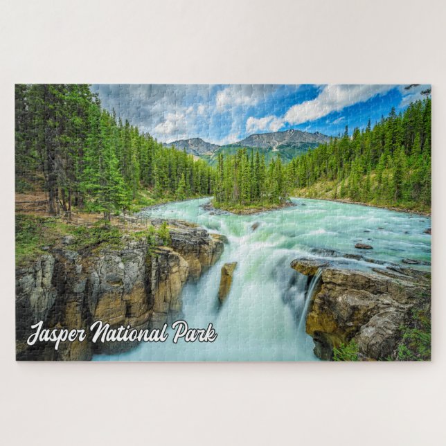 Sunwapta Falls, Jasper Nationalpark (Horizontal)