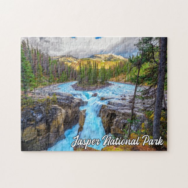Sunwapta Falls, Jasper Nationalpark (Horizontal)