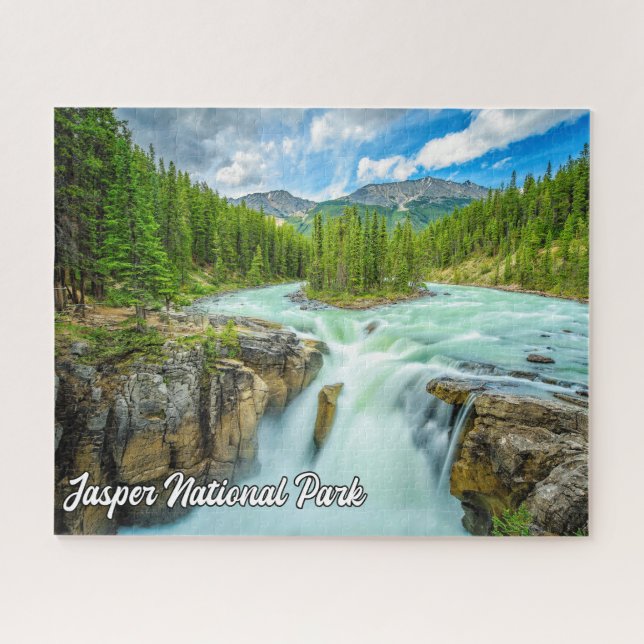 Sunwapta Falls, Jasper Nationalpark (Horizontal)