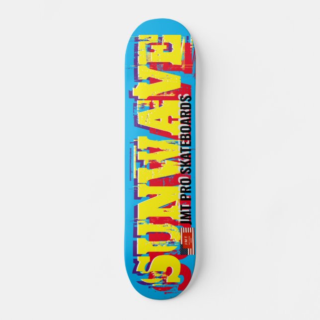 SUNWAVE OFFIZIELL JMT Skateboard (Vorderseite)