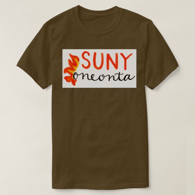 SUNY Oneonta T-Shirt (Design vorne)