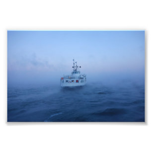 Suomenlinna Fähre in Helsinki, Finnland Foto druck
