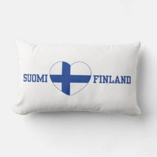 SUOMI FINLAND-Kissen Lendenkissen