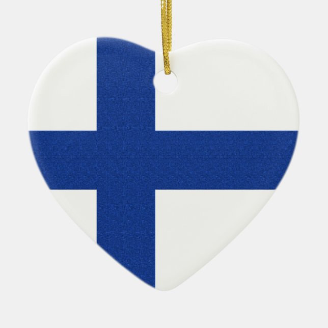 SUOMI FINLANDE ornement personnalisé (Devant)
