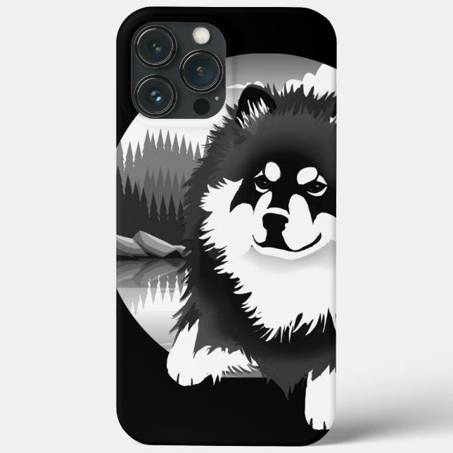 SUOMI - Finnisches Lapphund Iphone 13 pro max Fall Case-Mate iPhone Hülle (Rückseite)