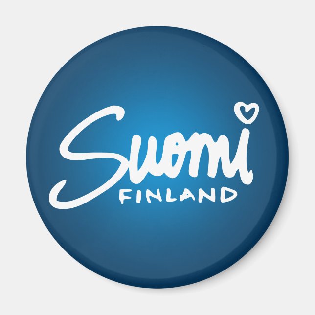 Suomi Finnland 2 Magnet (Vorne)