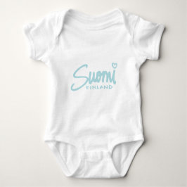Suomi Finnland 5 Baby Strampler