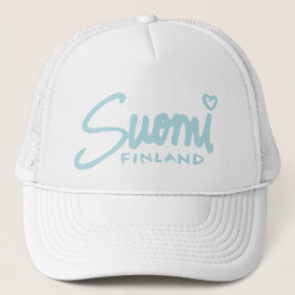 Suomi Finnland 5 Truckerkappe