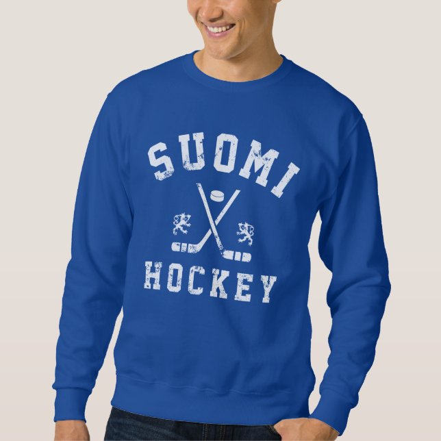 Suomi Ice Hockey  Sweatshirt (Vorderseite)