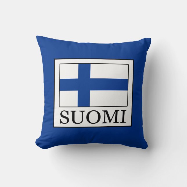 Suomi Kissen (Vorderseite)