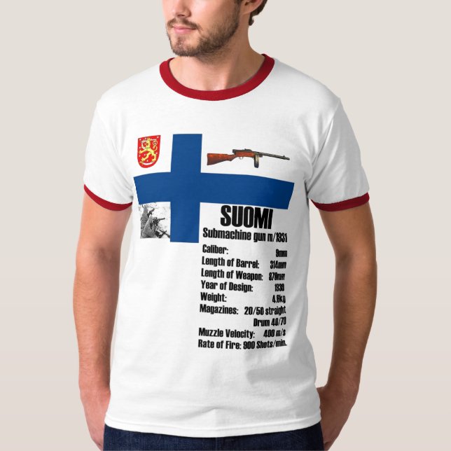 Suomi M/31 T-Shirt (Vorderseite)