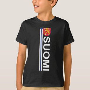 Suomi Soccer And Sport Print - Finnischer National T-Shirt