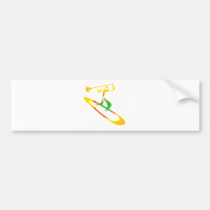 SUP AUF MALIBU AUTOAUFKLEBER