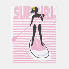 SUP Girl Fleecedecke