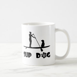 SUP Hundesitzen Kaffeetasse