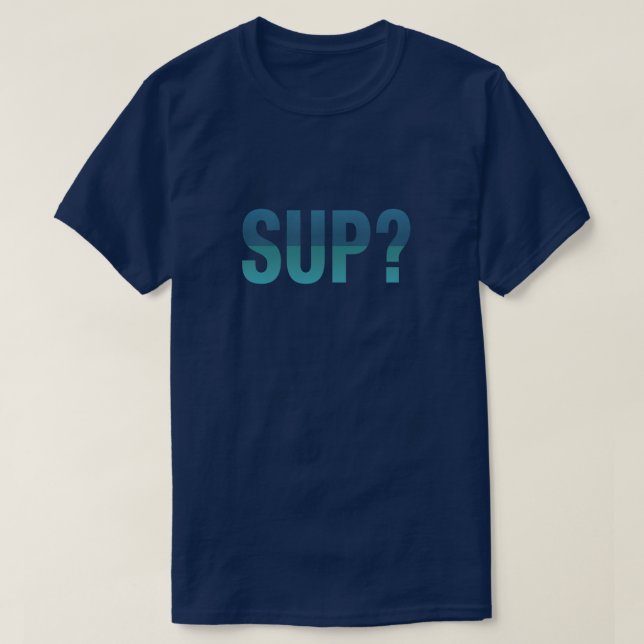 SUP? Paddleboarding T-Shirt (Design vorne)