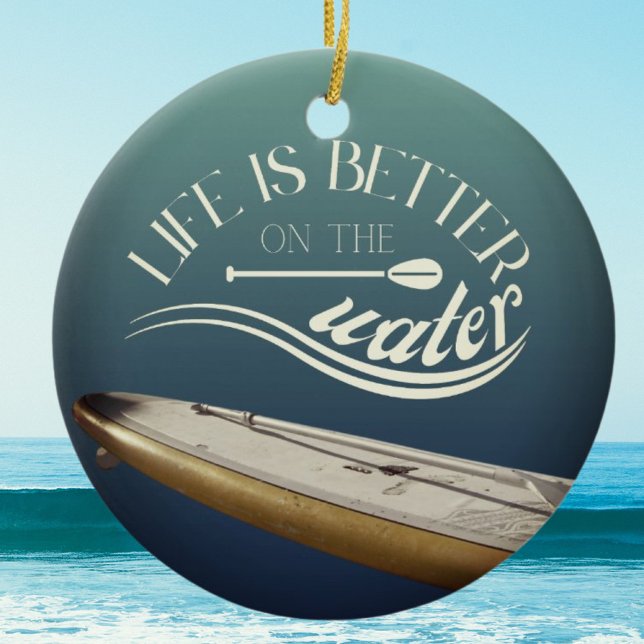 SUP Standaufpaddeldekoration Keramik Ornament (Von Creator hochgeladen)