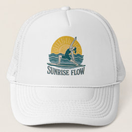 SUP Sunrise Flow Paddleboard Yoga | Graphic Print Truckerkappe