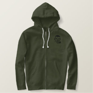 Supa COOLER MANN - gestickte Jacke Bestickter Hoodie