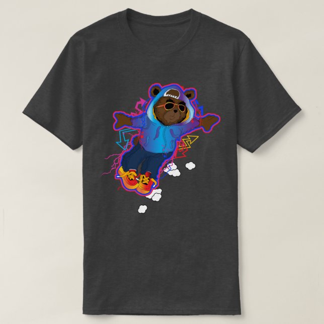 Supa Dupa Fly Bear T-Shirt (Design vorne)