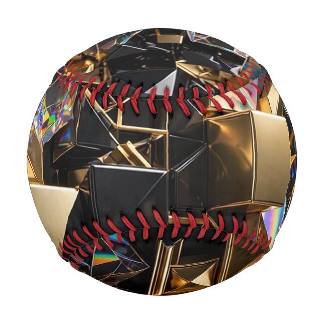 Super-3D-Kristallmosaik Baseball (Vorderseite)