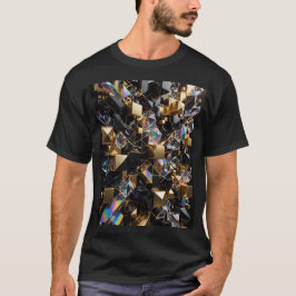 Super-3D-Kristallmosaik T-Shirt