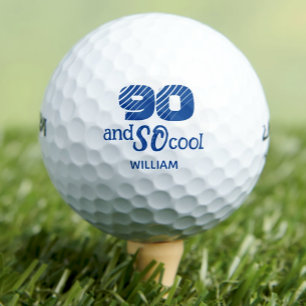 Super 90e anniversaire balles de golf 90 ans fête