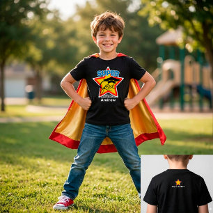 Super Absolventen Logo-auf Dunkel-Personalisiere N T-Shirt