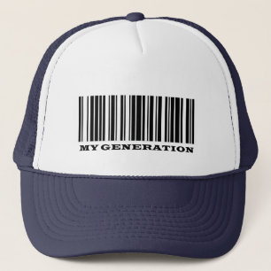 Super Agers BAR CODE hat Truckerkappe