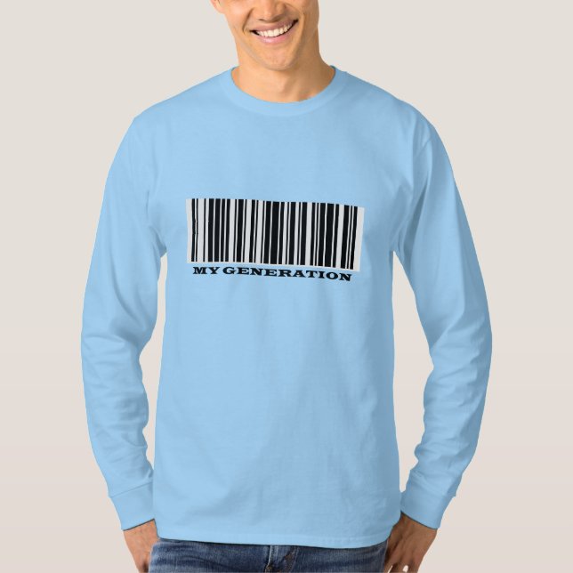Super Agers BAR CODE T-shirt homme (Devant)