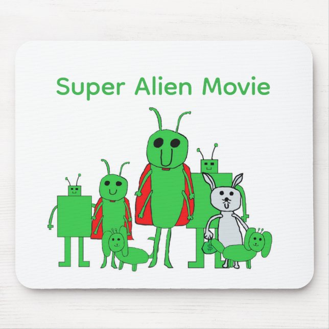 Super Alien Movie Full Character Mouse Pad Mousepad (Vorne)