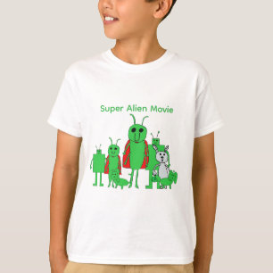 Super Alien Movie T-shirt Caractère Enfant