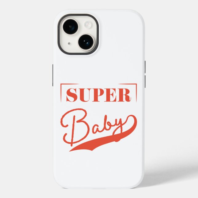 Super Baby Case-Mate iPhone 14 Hülle (Rückseite)