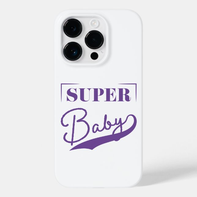 Super Baby Case-Mate iPhone 14 Pro Hülle (Rückseite)