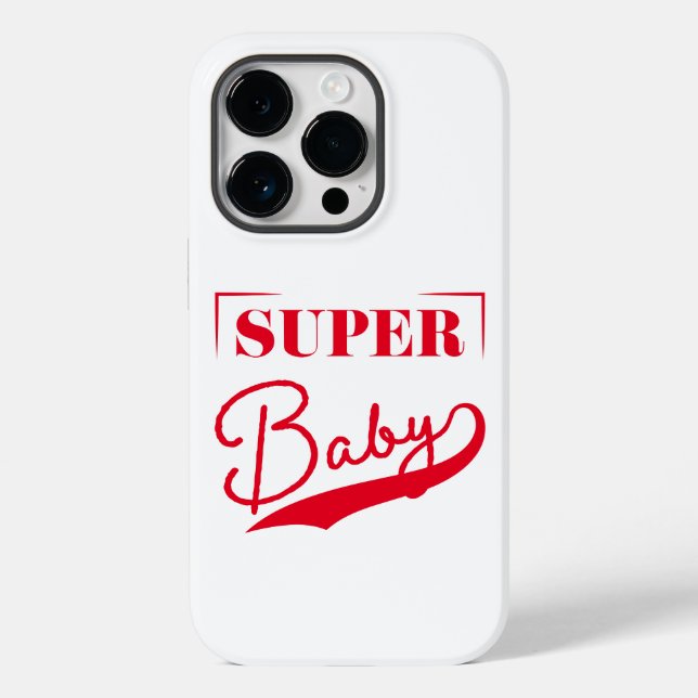 Super Baby Case-Mate iPhone 14 Pro Hülle (Rückseite)