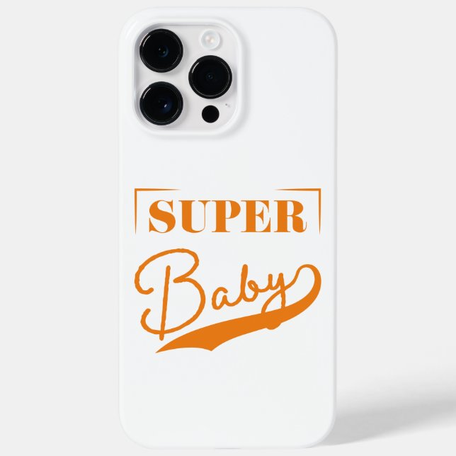 Super Baby Case-Mate iPhone 14 Pro Max Hülle (Rückseite)