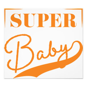 Super Baby Fotodruck