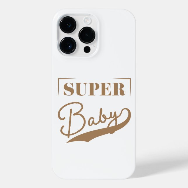 Super Baby iPhone 14 Pro Max Hülle (Rückseite)